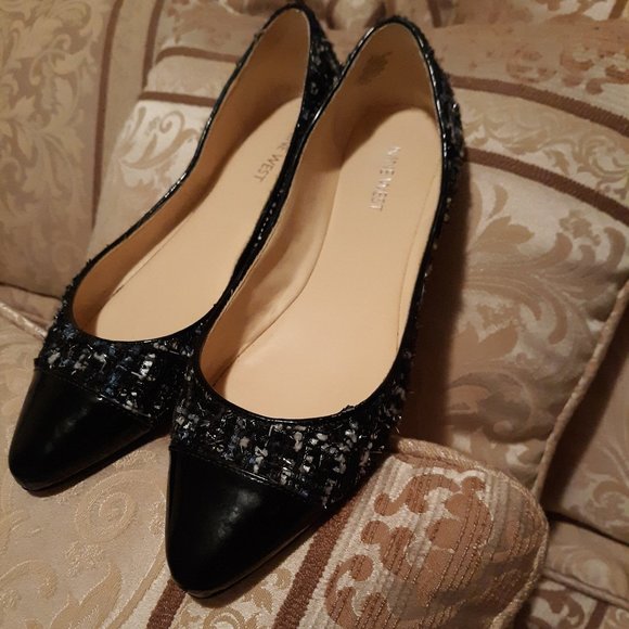 Nine West Shoes - Nine West Pointy Toe Flats Shoes Navy